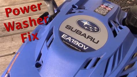 Part Number Description Qty Remarks To-From Fig. . Subaru power washer ea190v battery replacement